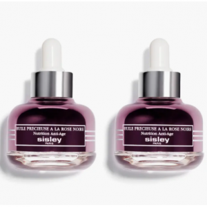 Sisley Paris黑玫瑰面部精华油2个装 $590 Value