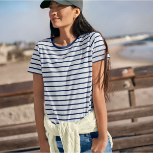 Lands End Supima Cotton Crewneck T-Shirt