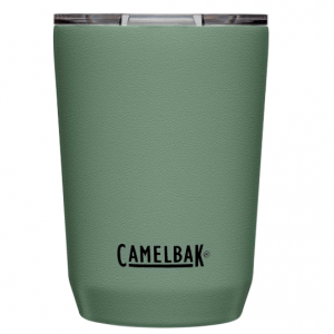 CamelBak Horizo​​n 12盎司保溫杯 - 隔熱不鏽鋼 - 三模式杯蓋 - 青苔色 @ Amazon