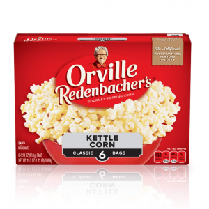 Orville Redenbacher's Microwave Popcorn, Kettle Corn, 3.28 oz., 6-Count @ Amazon