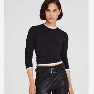 Club Monaco Contour 女士修身长袖上衣