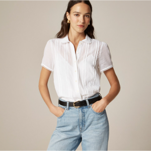 J.Crew 女士短袖衬衫