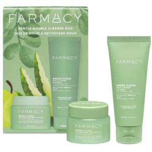 温和卸妆膏+洁面