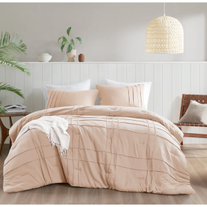 Porter Soft Washed Pleated Comforter Set, King