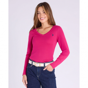 U.S. Polo Assn. 长袖V领T恤