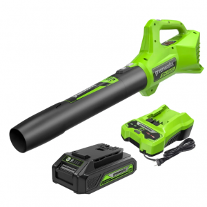 Greenworks 24V 无绳吹叶机 带2Ah电池和充电器 @ Walmart