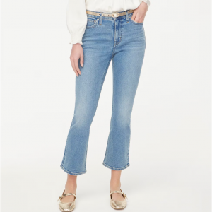 J.Crew 中腰喇叭牛仔裤