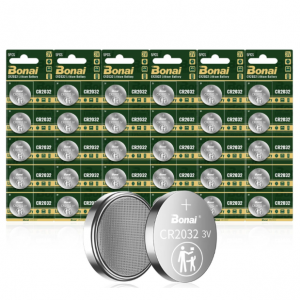 BONAI CR2032 Battery 3V Lithium Battery Coin Button Batteries 30 Count @ Amazon