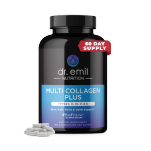 Dr. Emil Nutrition 多种胶原蛋白+ - 60天用量 180粒胶囊/60天用量