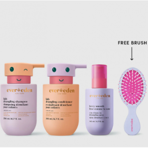 儿童头发洗护3件套装