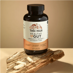 Terra Origin 健康肠道胶囊和免疫增强剂