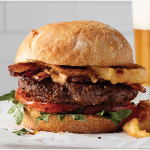 32 Omaha Steaks Burgers & 32 Gourmet Jumbo Franks 64 total items