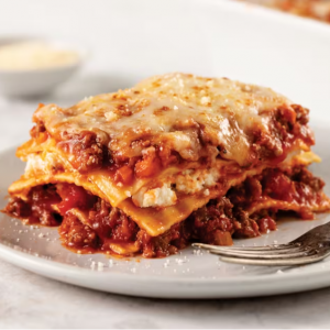 Meat Lover's Lasagna 1 (30 oz.) tray  |  serves 4