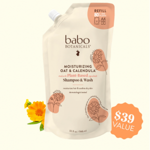 Moisturizing Shampoo & Wash Refill 32oz