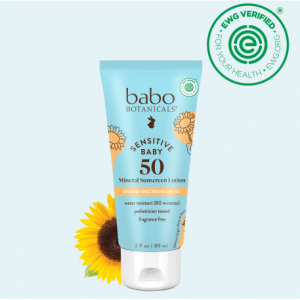 敏感肌肤婴儿矿物防晒霜SPF50