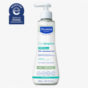 Stelatopia+ lipid-replenishing cream pump
