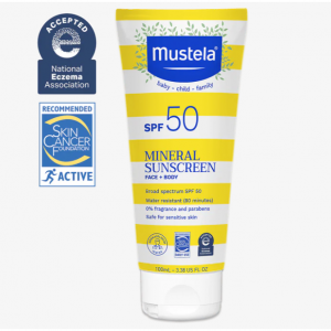 SPF 50 mineral sun lotion