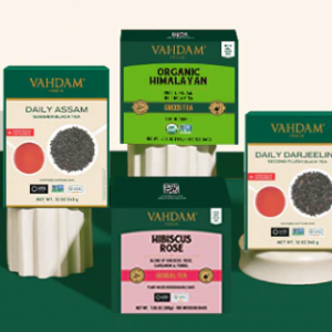 Vahdam Teas 全场茶叶礼盒劳动节大促