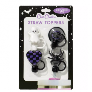 CharCharms 4pk Straw Toppers