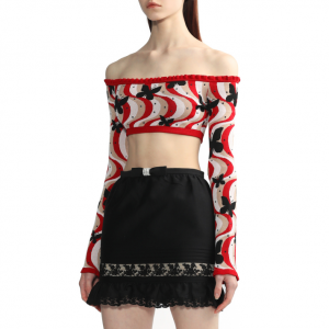 ALESSANDRA RICH 女士露肩上衣