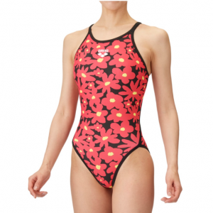 Arena 女士日版NEO EARTH FLOWER 开背训练连身泳衣