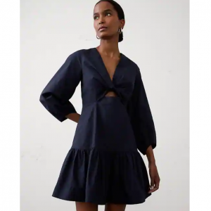 Banana Republic Poplin 女士迷你连衣裙