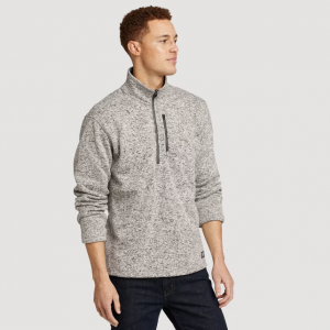 Eddie Bauer Convector 男士半拉链毛衣