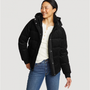 Eddie Bauer Cabin 女士灯芯绒羽绒服