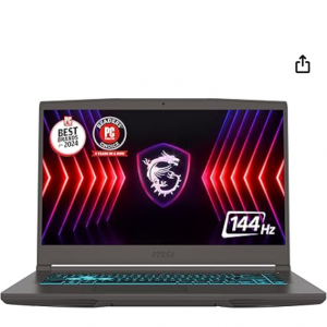 16% off MSI Thin 15 15.6” 144Hz FHD Gaming Laptop (i7-13620H RTX 4050 16GB 512GB) @Amazon