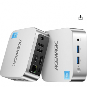 Amazon - ACEMAGIC Vista Mini V1 迷你电脑，现价$133.98