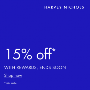 Harvey Nichols  精选VIVIENNE WESTWOOD、ACNE STUDIOS， TOTEME、ZIMMERMANN等时尚服饰鞋包限时促销 