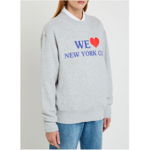 RAG & BONE We Heart NYC 印花棉混纺卫衣