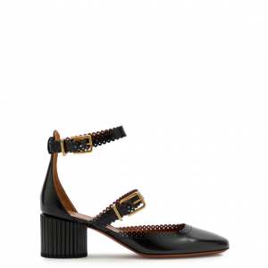 ZIMMERMANN Eddie 55 亮面皮革玛丽珍鞋