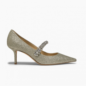 Jimmy Choo Bing 65MM 亮片高跟鞋