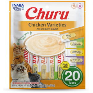 史低价：INABA Churu 混合鸡肉味猫条 20根 @ Amazon