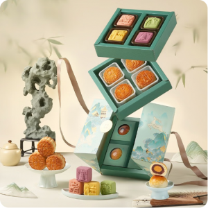 悠享时】中秋月饼礼盒 12种口味12枚/盒 800 克