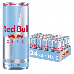 Red Bull Zero Energy Drink, 8.4 fl. oz., with 80mg Caffeine, Case of 24 cans @ Amazon