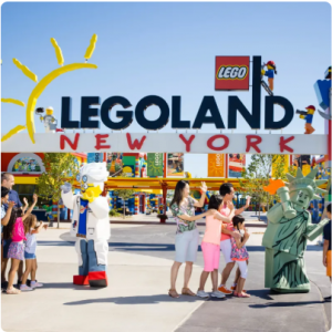 LEGOLAND New York - 纽约乐高乐园 2026 年及 2025 年剩余时间黄金季票，立减 $60 