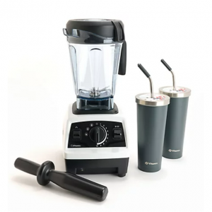 Vitamix Explorian E520 64 盎司攪拌機,帶預設和滾筒,以及2個杯子
