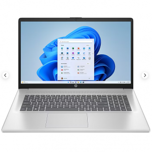 HP 17.3 英寸 FHD 笔记本电脑，英特尔酷睿 i3-N305，8GB RAM，512GB SSD，+9.5 小时电池 @ Staples