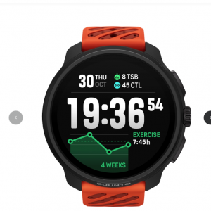 Suunto  - Suunto Race 2 珊瑚橙腕表，现价$499