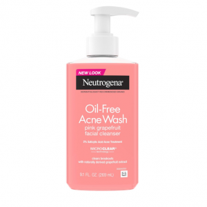 Amazon Neutrogena露得清无油水杨酸祛痘洁面9.1floz热卖