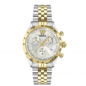 Versace hellenyium chrono petite bracelet watch