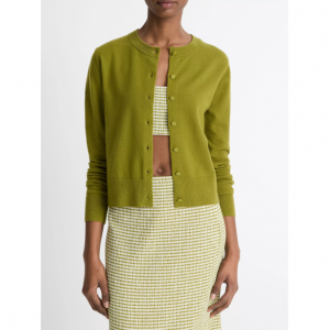 Vince 女士羊毛與羊絨混紡開衫