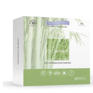 Bamboo Hypoallergenic Mattress Protector, UK King 150x200x35cm