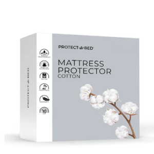 Cotton Mattress Protector, UK Double 135x190x30cm