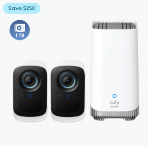 $250 off eufyCam S300 (eufyCam 3C) + 1 TB Hard Drive @Eufy