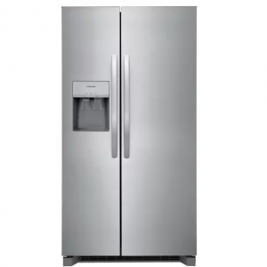 Frigidaire 雙開門冰箱 25.6 Cu Ft 製冰和飲水機 @ Home Depot