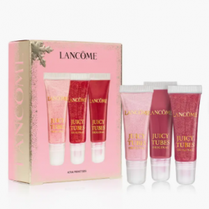 Lancôme 25圣诞迷你果汁唇彩套装 $48 Value