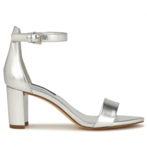 Pruce 踝带粗跟凉鞋